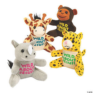 plush safari animals