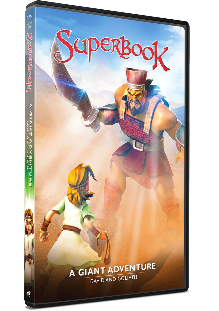 Superbook: A Giant Adventure, David And Goliath, DVD | lupon.gov.ph